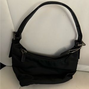 Coach mini handbag black